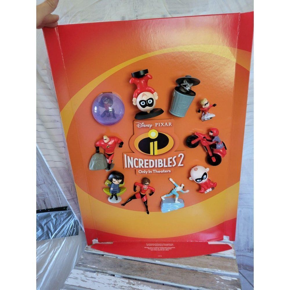 McDonald's Disney Incredibles 2 toy Happy Meal sto